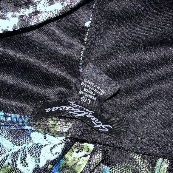 Floral lacy high low dress - Picture 5 of 5